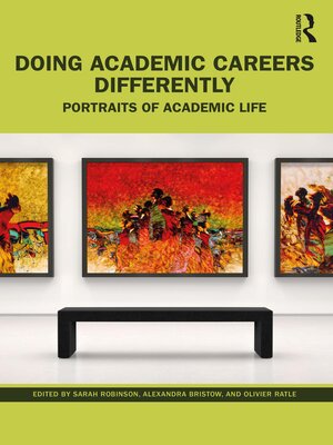 cover image of Doing Academic Careers Differently